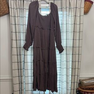 Baltic Born Chocolate Long Sleeve Dress
